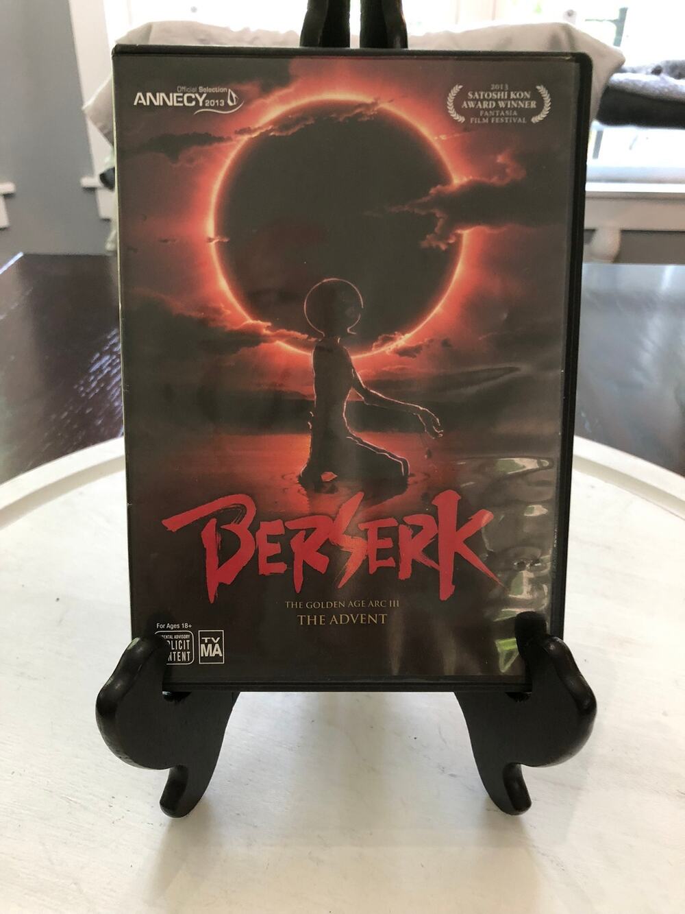 Berserk: The Golden Age Arc lll: The Advent DVD Warner Home Video CD Great Cond